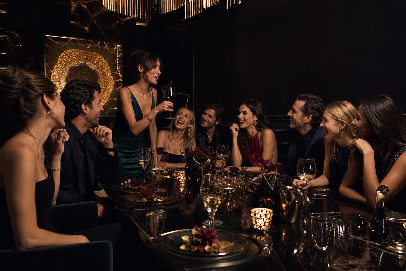 Conceptual editorial scene for The Last Weekend; no real venue, guest, or delivered service is shown
